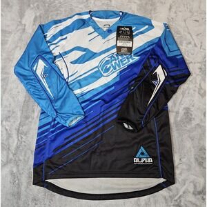 Answer Racing Motocross Jersey Blue and Black Men's Size Small